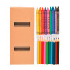 Promotional  Coloured Pencil and Crayon Boxes Top Unbranded